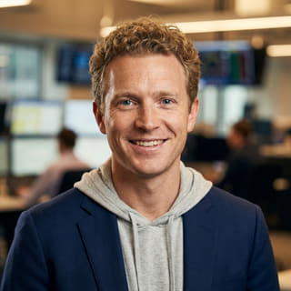 Ryan Brooks, hlavný obchodný analytik v spoločnosti Rúno Kapitost, portrét